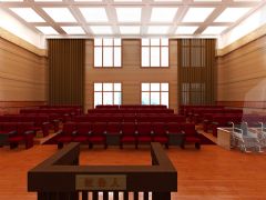 審判庭角度二
