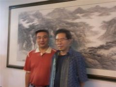 許寶平董事長和上將姜福堂合影