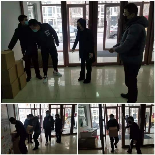 仕龍集團(tuán)捐贈(zèng)華山街道防疫物資