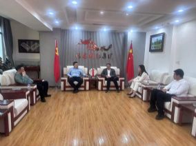 董事長會見中鐵工投辛鋒